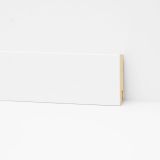 ZAKLJUČNA TALNA LETEV FLOOREXPERTS MDF DECOR F001 58X15 BELA NATIČNA M64