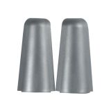 ZAKLJUČNA TALNA LETEV FN ZUNANJI KOT SREBRN 17X59 2 KOS