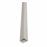 ZAKLJUČNA VOGALNA LETEV CEZAR BELA 30X30X2750 MM PVC