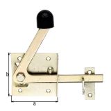 SPECIALNO OKOVJE ALBERTS ZAPAH VRTNIH VRAT 80 MM