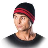 PLETENA KAPA REIS CZPAS ČRNO/RDEČA