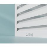 ZAŠČITA ZA KLIMO AIRSHIELD CURVE  / S / WHITE / MATT /