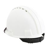 ZAŠČITNA ČELADA BELA GRADBENA TIP 200 Z REGULACIJO ZADAJ