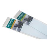 ZAŠČITNA PLOŠČA POLIMARK LIVING STENSKA OPALNA 12X80 CM Z VIJAKI