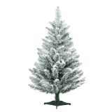 ZASNEŽENA NOVOLETNA JELKA IZ UMETNE MASE, VIŠINE 120 CM