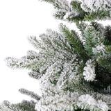 ZASNEŽENA NOVOLETNA JELKA IZ UMETNE MASE, VIŠINE 150 CM
