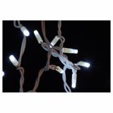 LUČKE MQ ZAVESA 500 LED 2.2 X 3M 230V IP44 BELA ŽICA BELE