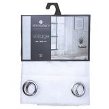 ZAVESA ATMOSPHERE MIA 140X240CM PES BELA