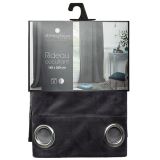 ZAVESA ATMOSPHERE ZATEMNITVENA ZAVESA 140X260CM PES SIVA ŽAMET