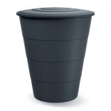 ZBIRALNIK DEŽEVNICE PROSPERPLAST SMOOTH ANTRACIT 753X753X865 MM