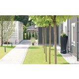 ZBIRALNIK DEŽEVNICE PROSPERPLAST TUBE ANTRACIT 593X593X1070 MM