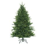 ZELENA NOVOLETNA JELKA IZ UMETNE MASE, VIŠINE 185 CM