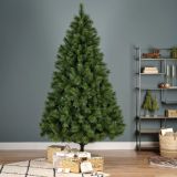 ZELENA NOVOLETNA JELKA ONTARIO PINE IZ UMETNE MASE, VIŠINE 150 CM