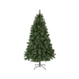 ZELENA NOVOLETNA JELKA ONTARIO PINE IZ UMETNE MASE, VIŠINE 210 CM