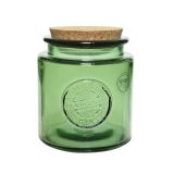 NAMENSKA DOZA DECORIS ZELENA STEKLENA 3/1 38X14CM