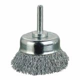 ŽIČNA ČELNA ŠČETKA Z OSJO MQ 50MM ČOPIČASTA FE 0.30MM OS 6MM