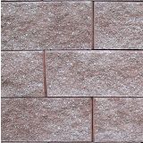 BETONSKI IZDELEK ZOBEC ZIDAK 1 STRANO LOMLJEN RJAV 200X400X190 MM