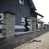 BETONSKI IZDELEK KOGRAD ZIDAK FUTURAX OSNOVNI ČRN 40X20X20