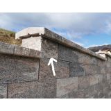 BETONSKI IZDELEK KOGRAD ZIDAK ZAKLJUČNI POLOVIČKA 2C MIX NATURA 25X25X19