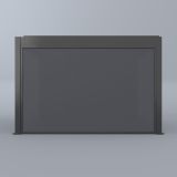 ZIP SCREEN  MS VISCOM 286 CM ZA PERGOLO 286 X 286 CM