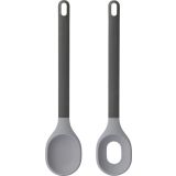 ŽLICA BERGHOFF LEO ZA SOLATO 2/1 SIVA IZ SILIKONA