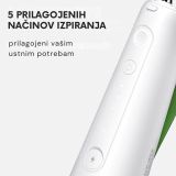 ZOBNA PRHA OCLEAN W10 ZELENA, 2 NASTAVKA