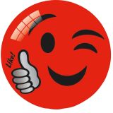 ŠPORTNI REKVIZIT STAR ŽOGA EMOJI 23 CM SORTIRANO