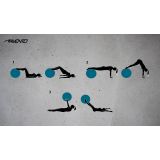 ŽOGA ZA FITNES/TELOVADBO AVENTO 75 CM 42OC