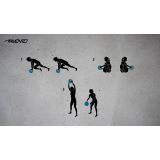 ŽOGA ZA VADBO, MEDICINKA AVENTO 6 KG 42DJ