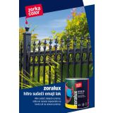 POKRIV.PREM.ZA KOV.,LES ZORKA DEKOR ZORALUX EMAJL LAK BELA 0.75 L 1503 HITROSUŠEČI