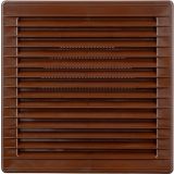 ZRAČNIK BREZ REGULACIJE AIRROXY NADO. REŠETKA FI 150 RJAVA 170X170 Z MREŽICO