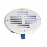 ZRAČNIK BREZ REGULACIJE VAFRA ALU FASADNI FI 100 OKROGLI Z MREŽO