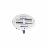 ZRAČNIK BREZ REGULACIJE VAFRA FASADNI FI 100 BELI OKROGLI