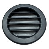 ZRAČNIK BREZ REGULACIJE VAFRA PVC FASADNI FI120 ANTRAC. OKROGLI VGRADNI