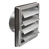 ZRAČNIK Z REGULACIJO VAFRA ZRAČNIK RF Z TEŽNOSTNIMI LOPUTAMI, FI 100, 140X140