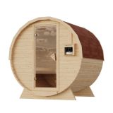 ZUNANJA SAVNA KARIBU 38 MM SODNA 1.5+9KW GRELEC+ZUNANJI NADZOR