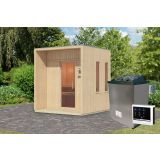 ZUNANJA SAVNA KARIBU ARCADIA GRELEC 9 KW ZUNANJE UPRAVLJANJE