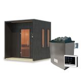 ZUNANJA SAVNA KARIBU ARCADIA GRELEC 9 KW ZUNANJE UPRAVLJANJE