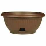 ZUNANJA SKLEDA MEDITERAN 27 CM ANTRACIT S PODSTAVKOM