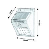 ZUNANJA SOLARNA LED SVETILKA RABALUX