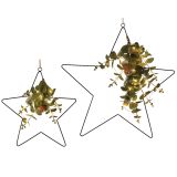 DEKORACIJA ZVEZDI 60 CM IN 39 CM 2/1 LED