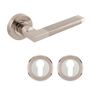 ALU KLJUKA ZA VRATA APECS 0450 A-NI/NIS CILINDER