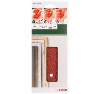 SAMOPRITDILNI BRUSNI LIST BOSCH 10-DELNI SET C430 RDEČ 93X230 MM G40 8 LUKENJ SAMOPRITDILNI BRUSNI LIST BOSCH 10-DELNI SET C430 RDEČ 93X230 MM G40 8 LUKENJ