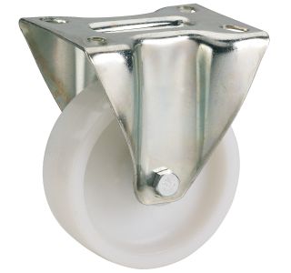 KOLO S STABILNO VILICO DÖRNER + HELMER 100X35MM PLOŠČA 100X85MM POLIAMID, BEL