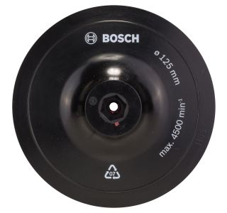 PODL. PLOŠČA ZA EKSCENTR. BOSCH 125 MM VPENJALNI KROŽNIK VELCRO PODL. PLOŠČA ZA EKSCENTR. BOSCH 125 MM VPENJALNI KROŽNIK VELCRO