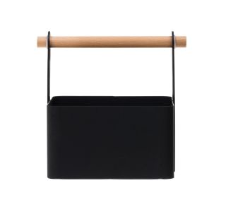 KOŠARA ZA SADJE MAKU 14.3X13X16 CM 2/1 KOŠARA Z LESENIM ROČAJEM