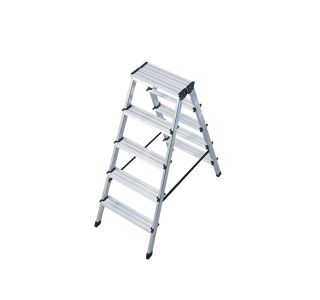 PROSTOSTOJEČA LESTEV KRAUSE MONTO DOPPLO 2X5 STOPNIC 1.05M DELOVNA VIŠINA 2.65M