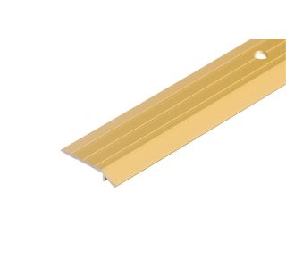 NIVOJSKI ALU PROFIL CEZAR 30X5MM 0.9M ZLAT NIVOJSKI ALU PROFIL CEZAR 30X5MM 0.9M ZLAT