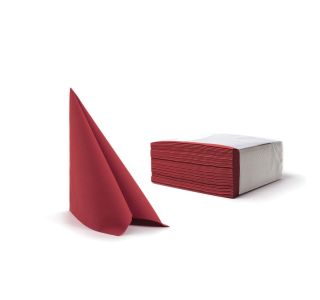 SERVIETE CHIC 40X40 AIRLAID BORDO, 24 KOS/PAK SERVIETE CHIC 40X40 AIRLAID BORDO, 24 KOS/PAK