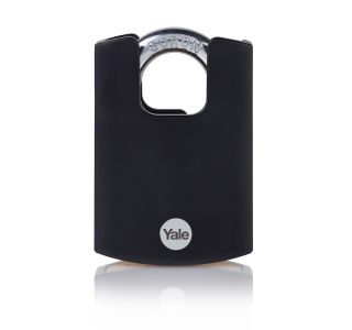 50MM MEDENINA IN ČRNI PVC 3 KLJUČI ZA&Scaron;ČITEN LOK